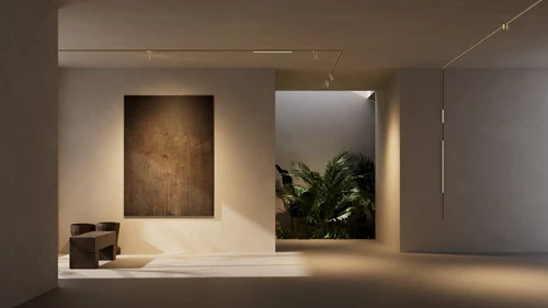 Lucide Premium LINIAL BIX - 1-circuit lighting system/ smart rail lighting - Smart - 48V - 1xLED -Champagne - atmosphere 1